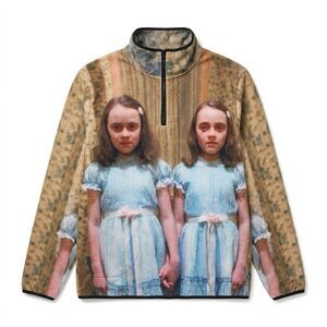Dumbgood The Shining Grady Twins 1/4 Zip Fleece Medium Kubrick Collection AOP